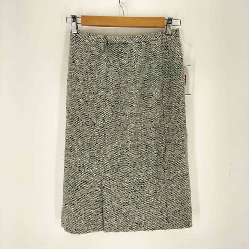 バーバリーズ BURBERRYS ウールツイードスカート レディース JPN:38