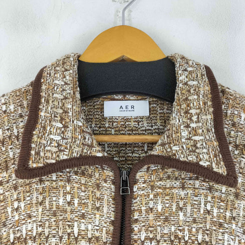 エアー AER ジップアップカーディガン メンズ JPN:L