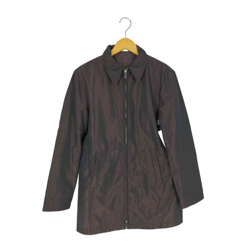 アトリエサブ ATELIER SAB 玉虫 ダブルジップ ナイロンジャケット メンズ JPN:3