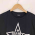 ディーゼル DIESEL スターロゴプリントクルーネック半袖Tシャツ メンズ