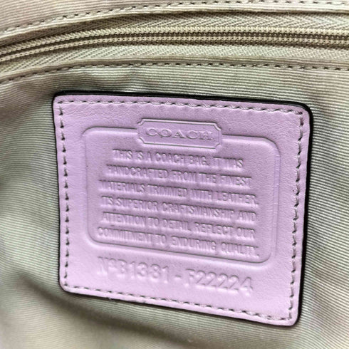 コーチ COACH シグネチャー 2WAY ショルダー バッグ レディース