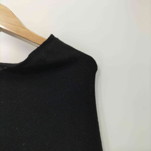 ...PIU 1951 カシミヤ混 ウール ニット ポンチョ レディース