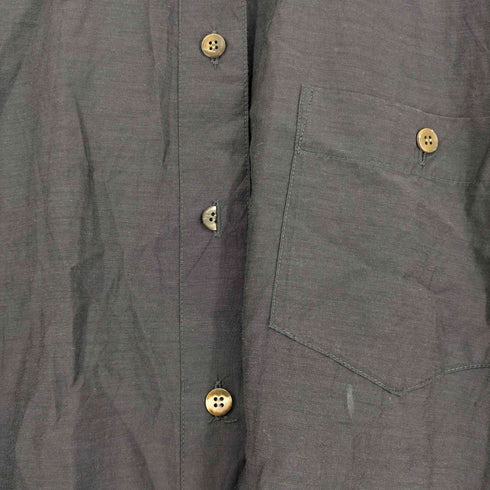 イッセイミヤケ ISSEY MIYAKE 97AW スタンドカラー L/S シャツ レディース JPN:M