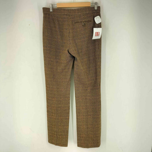 ラルフローレン RALPH LAUREN 90-00S 千鳥格子ノータックウールスラックス レディース 11