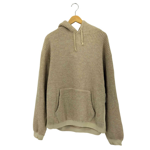 バンブーシュート BAMBOO SHOOTS ワッフル アクリルニット プルオーバー パーカー メンズ JPN:L