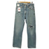 リーバイス Levis 505 アイスウォッシュ ダメージ デニム メンズ W29 L32