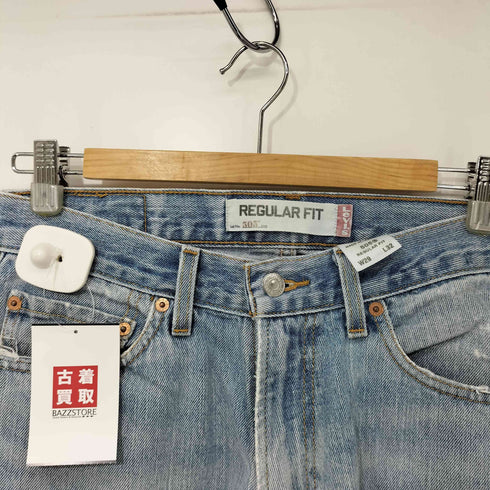 リーバイス Levis 505 アイスウォッシュ ダメージ デニム メンズ W29 L32
