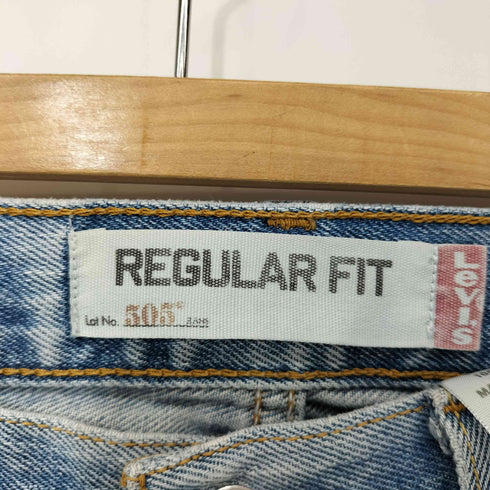 リーバイス Levis 505 アイスウォッシュ ダメージ デニム メンズ W29 L32