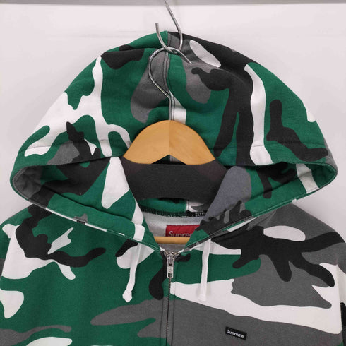 シュプリーム Supreme 25AW SMALL BOX ZIP UP HOODED SWEAT Green Camo メンズ JPN:L