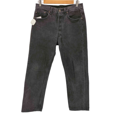 リーバイス Levis 90S USA製 501-0660 524刻印 後染め ボタンフライ デニムパンツ メンズ 32×34