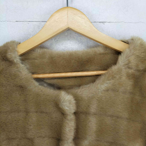 フェイクファー ジャケット メンズ M-L