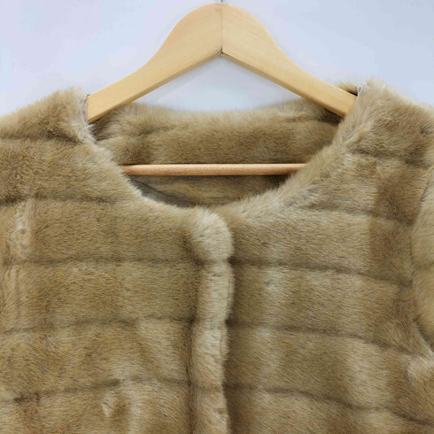 フェイクファー ジャケット メンズ M-L