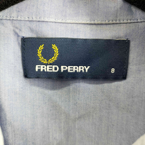 フレッドペリー FRED PERRY S/S シャツワンピース レディース 8