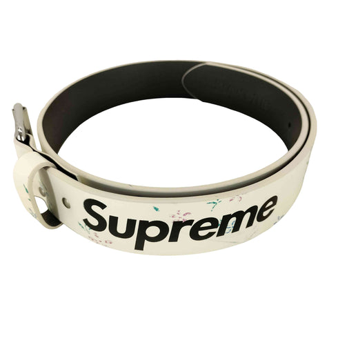 シュプリーム Supreme 25AW SUPREME REPEAT LEATHER BELT FLORAL メンズ