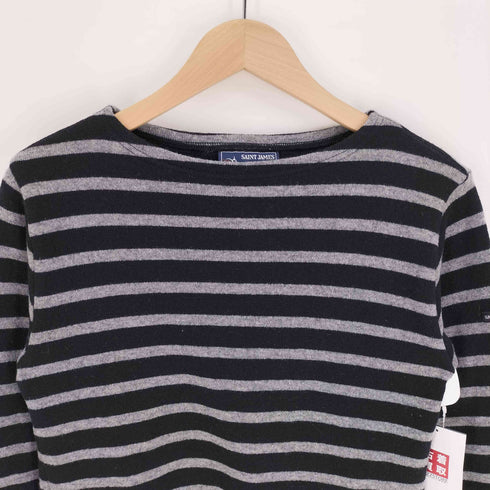 セントジェームス SAINT JAMES フランス製 ボーダー マリンセーター メンズ 32