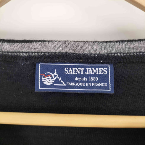 セントジェームス SAINT JAMES フランス製 ボーダー マリンセーター メンズ 32
