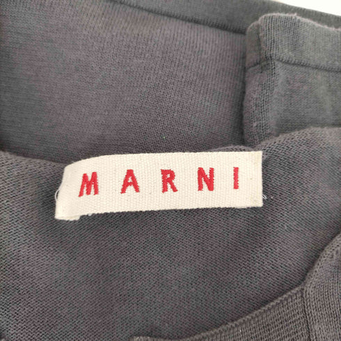マルニ MARNI カシミヤ混 ショートスリーブカーディガン レディース 40