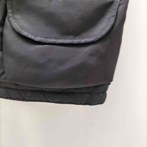 ナイキ NIKE 90S 白タグ スウッシュロゴ 刺繍 3D マルチポケット 中綿 ベスト メンズ import:L