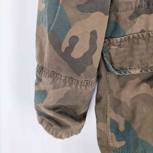 ダナキャランニューヨークジーンズ DKNY JEANS カモ柄 ライナー付き モッズコート メンズ JPN:M