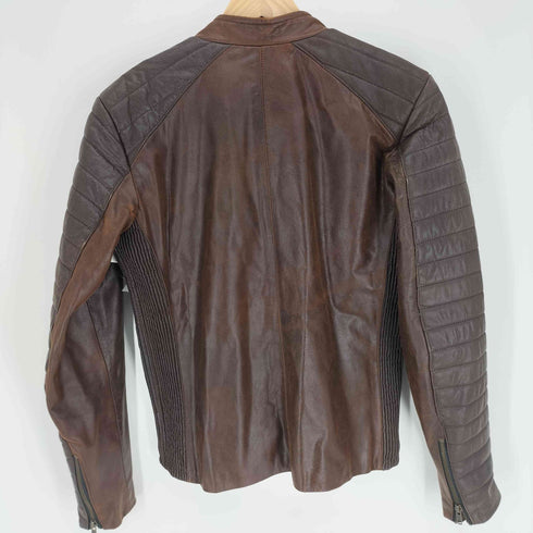 grad zero サイドリブ レザージャケット メンズ import:S