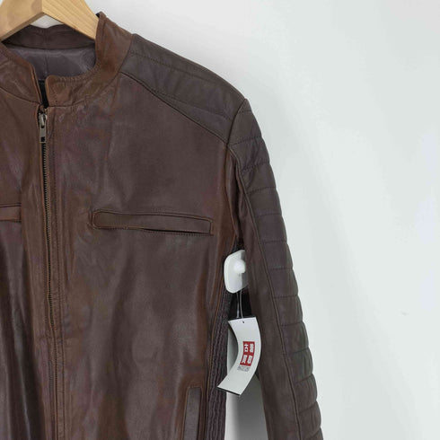 grad zero サイドリブ レザージャケット メンズ import:S
