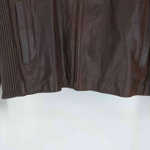 grad zero サイドリブ レザージャケット メンズ import:S