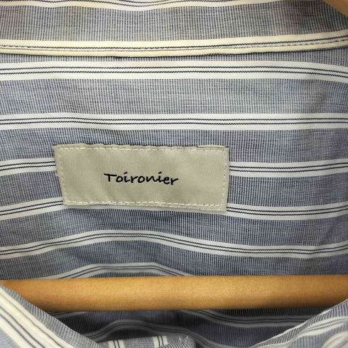 トワロニエ toironier ストライプルーズシャツ メンズ FREE