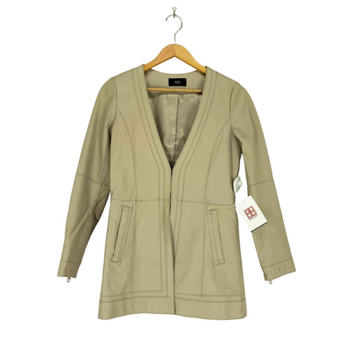 ビッキー VICKY レザー ノーカラージャケット レディース JPN:2