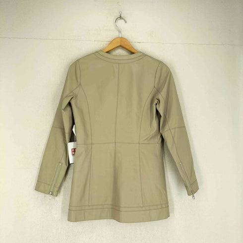 ビッキー VICKY レザー ノーカラージャケット レディース JPN:2