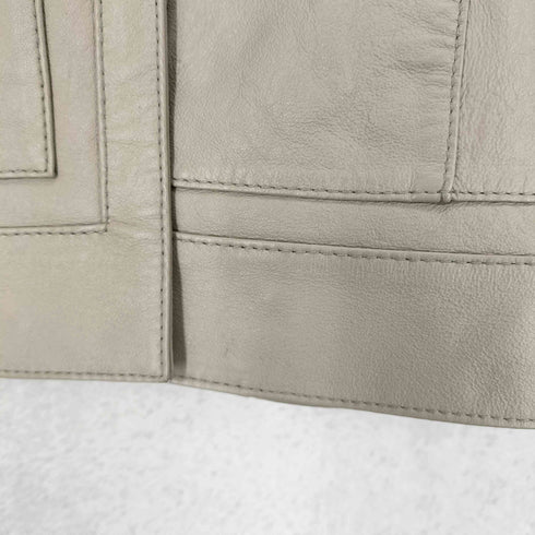 ビッキー VICKY レザー ノーカラージャケット レディース JPN:2