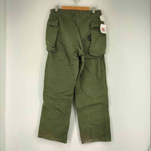 ユーエスアーミー U.S. ARMY 40S M-43 HBT トラウザーズ 尿素ボタン メンズ 36/33