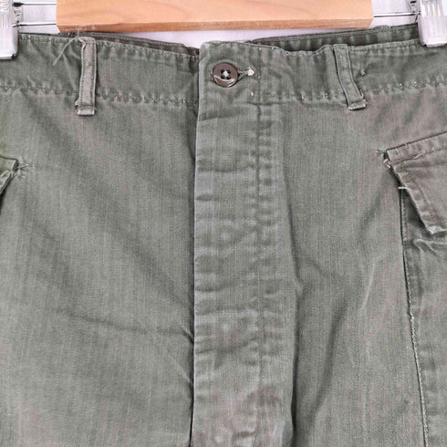 ユーエスアーミー U.S. ARMY 40S M-43 HBT トラウザーズ 尿素ボタン メンズ 36/33