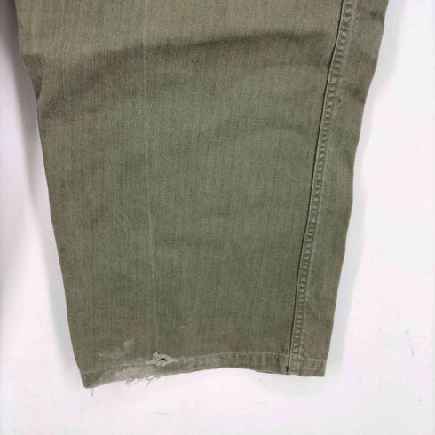 ユーエスアーミー U.S. ARMY 40S M-43 HBT トラウザーズ 尿素ボタン メンズ 36/33