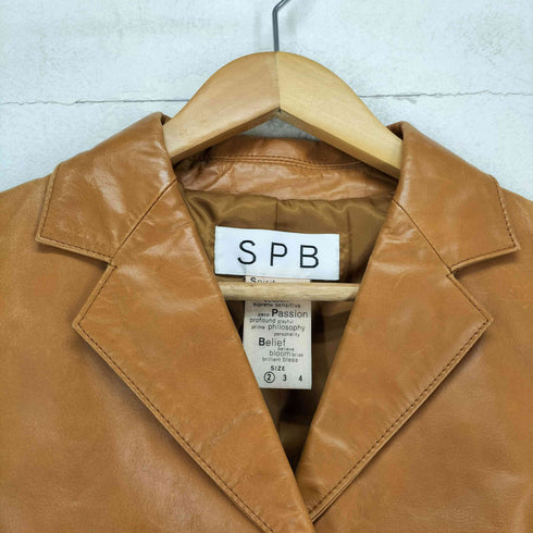 SPB レザー テーラードジャケット レディース JPN:2