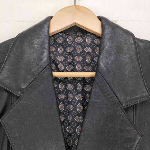 レザー チェスターコート メンズ