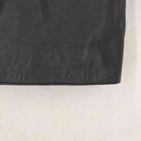 レザー チェスターコート メンズ