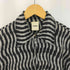 バディ―ヤ Badhiya ゼブラ柄 ショート丈 ジップアップブルゾン メンズ