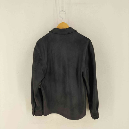 ザラ ZARA フェイクスエードシャツジャケット メンズ import:S