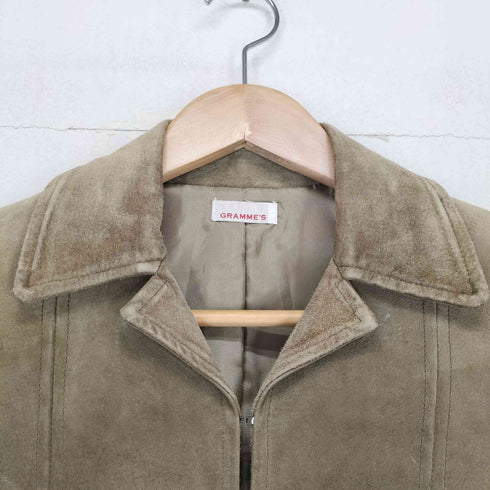 gramme's スウェード ハーフコート レディース JPN:38