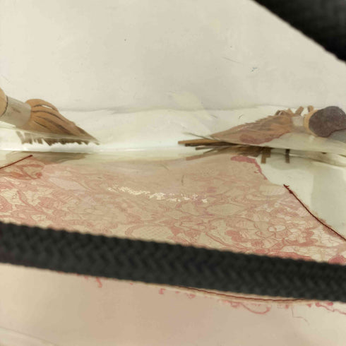 BANZAI タッセル付き クリア トートバッグ レディース