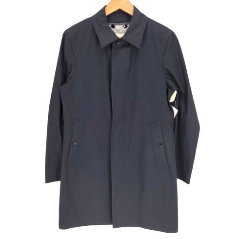 エディフィス EDIFICE キルティングライナー付き 比翼ボタン チェスターコート メンズ JPN:44