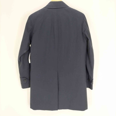 エディフィス EDIFICE キルティングライナー付き 比翼ボタン チェスターコート メンズ JPN:44