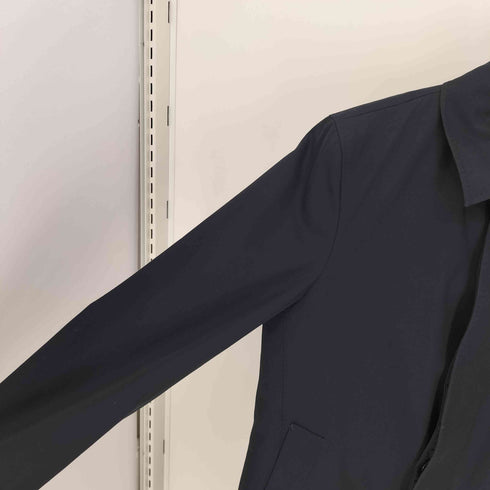 エディフィス EDIFICE キルティングライナー付き 比翼ボタン チェスターコート メンズ JPN:44