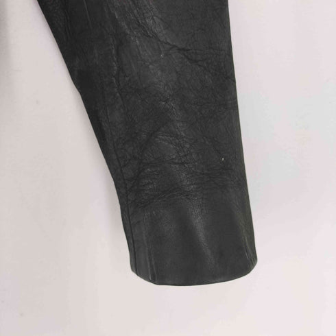 エイチアンドエム H&M 本革ダブルライダースジャケット メンズ 40