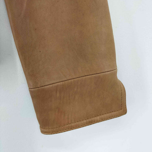 ジェイクルー J.CREW 羊革ジップアップレザージャケット メンズ import:S