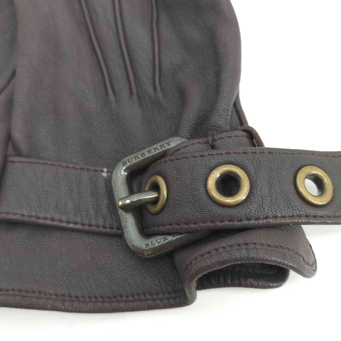 バーバリー BURBERRY レザーグローブ メンズ