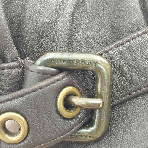 バーバリー BURBERRY レザーグローブ メンズ