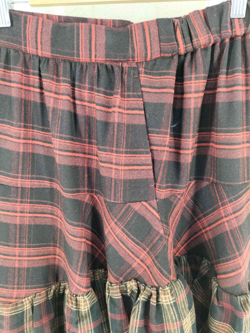 フリーダ Freada ネルチェックアシメフリルスカート レディース ONE SIZE