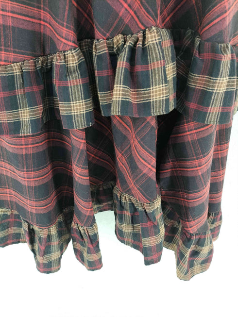 フリーダ Freada ネルチェックアシメフリルスカート レディース ONE SIZE