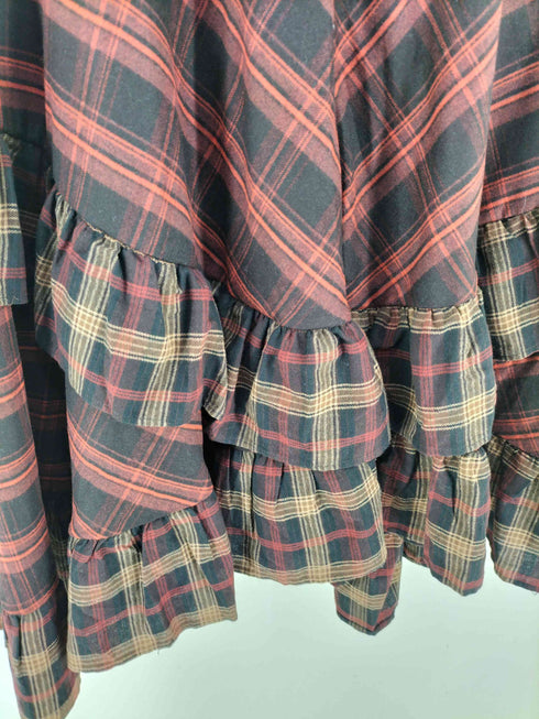 フリーダ Freada ネルチェックアシメフリルスカート レディース ONE SIZE